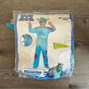 New Sulley Size 4-6 3 Piece Disney Pixar Halloween Costume Monsters Inc